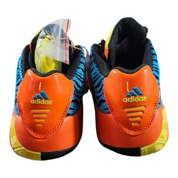 Adidas Agent Gil Restomod Mens Size 10 Team Orange Basketball Shoes NEW GY6481 - Picture 3 of 10